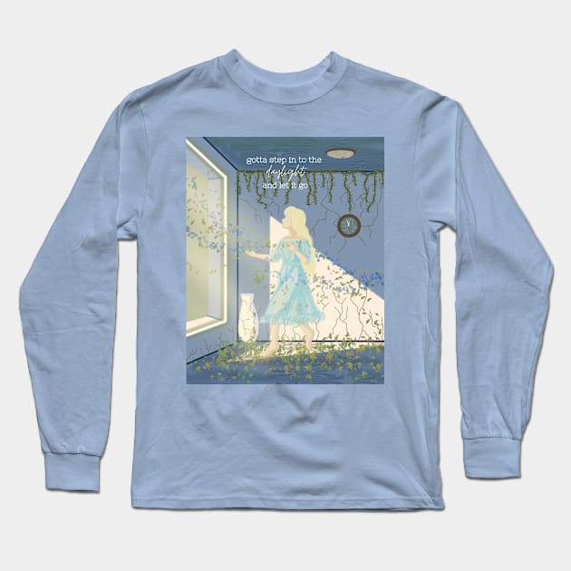 GOTTA STEP IN TO THE DAYLIGHT Long Sleeve T-Shirt by ulricartistic